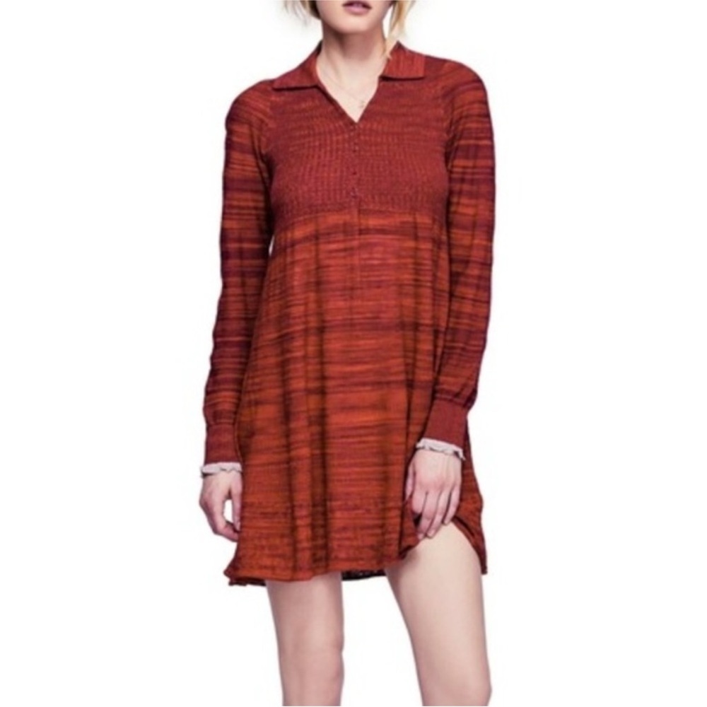 Free People Rain or Shine Space Dyed Dress Woman’s Size XS